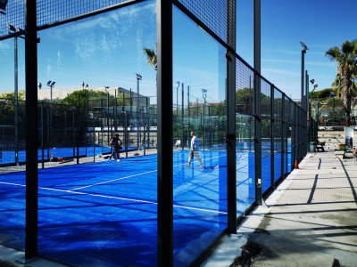 Construcción de 3 pistas de padel en Gava
