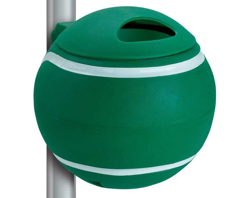 Papelera pelota 50cm. - Accesorios varios - Mobiliario deportivo -  Greencourt