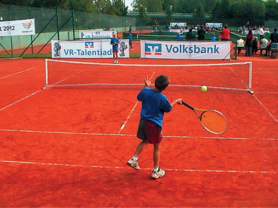 Sistema juego tenis infantil Bimbi
