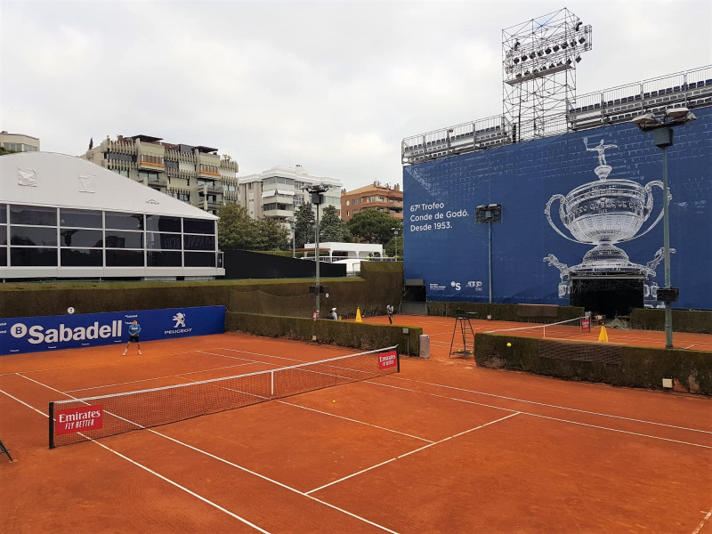 Construcción de pistas de tenis